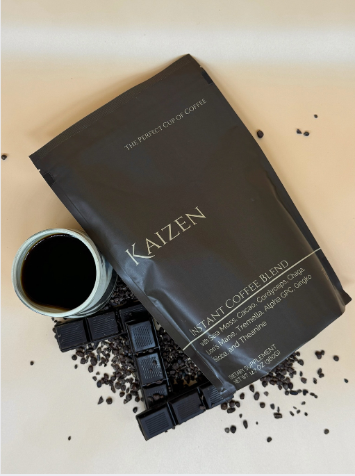 Cacao and Kaizen Mushroom Coffee