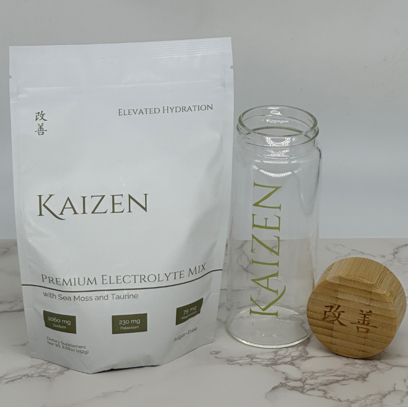 
                  
                    Kaizen Hydration - Premium Organic Electrolytes with Sea Moss and Taurine
                  
                