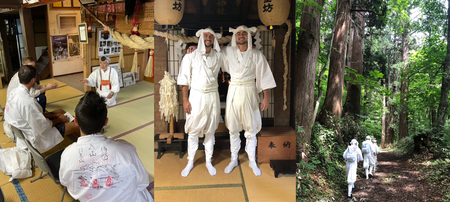 Kaizen Wellness origins - Coffee and Hydration - Monks in Japan mountains